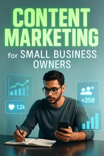 Content Marketing for Small Business Owners background